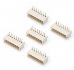 MikroElektronika-MIKROE-6262 Steckverbinderleisten und Leiterplattenbuchsen Conn Shrouded Header (4 Sides) HDR 8 POS 1.5mm Solder RA Thru-Hole