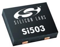 Silicon Labs-503MAA000770DAFR MEMS-Oszillatoren Oscillator MEMS 90.3168MHz/ 98.304MHz ±50ppm (Stability) LVCMOS 1.8V/2.5V/3.3V 4-Pin DFN SMD Reel