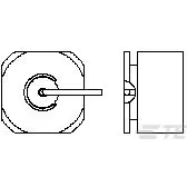 TE Connectivity-1757254-1 RF-Steckverbinder Conn SMPM PL 0Hz to 20GHz 50Ohm Solder ST SMD Gold Package