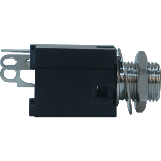 Switchcraft-L112AX Conector de audio y video Conn Phone Jack F 2 POS Solder Lug ST Panel Mount 2 Terminal 1 Port