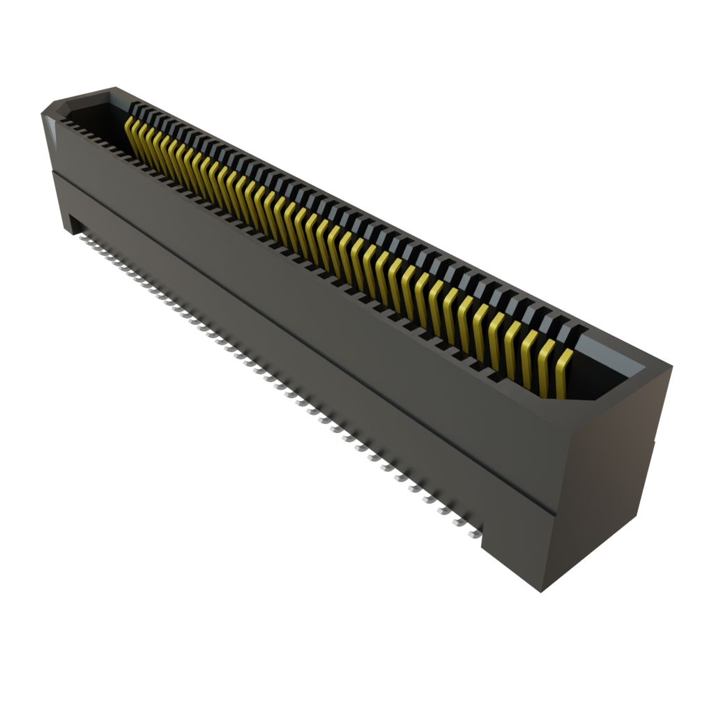 Samtec-ERF8-040-07.0-S-DV-TR Connector Headers and PCB Receptacles Conn Micro High Speed Socket Strip SKT 80 POS 0.8mm Solder ST SMD T/R
