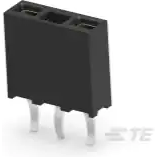 TE Connectivity-215297-3 Embases de raccordement et réceptacles PCB 215297-3 TE Connectivity Connector Headers and PCB Receptacles Socket Strip 3 POS 2.54mm Solder - Arrow.com