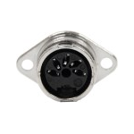 Conn Circular DIN SKT 5 POS Solder RA Panel Mount 5 Terminal 1 Port Bag