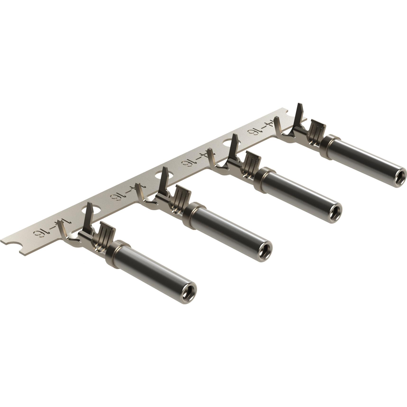 Amphenol-AT62-14-0122 连接器触点 Contact SKT 16 Size Crimp ST Cable Mount 14-18AWG Reel