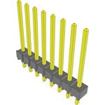 Conn Unshrouded Header HDR 8 POS 2.54mm Solder ST Top Entry Thru-Hole Bulk