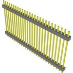 Conn Board Stacker HDR 26 POS 2.54mm Solder ST Top Entry Thru-Hole Bulk