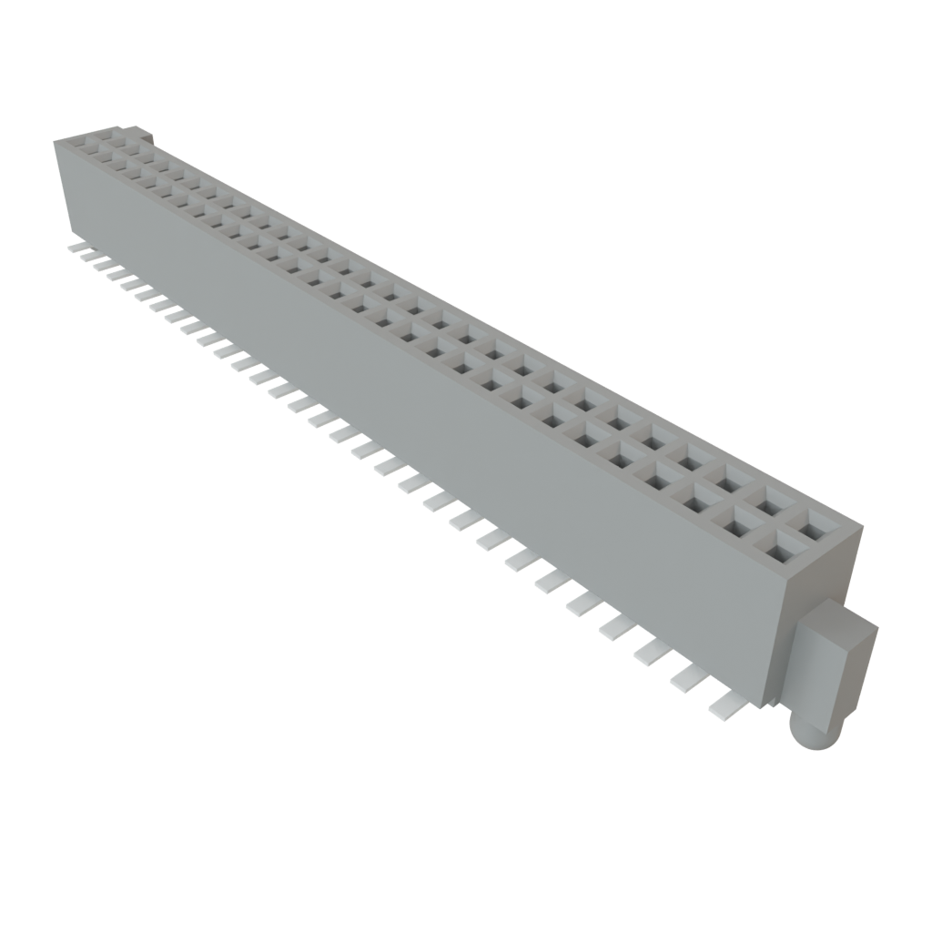 Samtec-SFC-130-T2-F-D-A Connector Headers and PCB Receptacles Conn Socket Strip SKT 60 POS 1.27mm Solder ST Top Entry SMD Tube