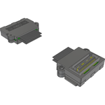 Cable Assembly Coax Micro Ribbon 0.1m 38AWG Micro High Speed Terminal to Micro High Speed Socket F-M Q STRIP® Bag