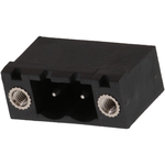 Conn Shrouded Header (4 Sides) HDR 2 POS 5.08mm Solder RA Side Entry Thru-Hole Eurostyle