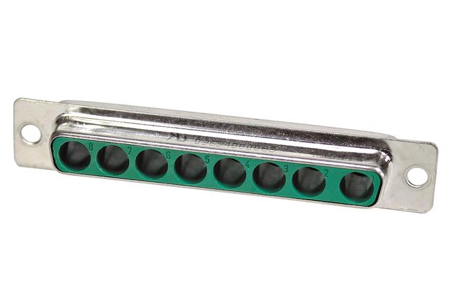 HARTING-09694000088 Steckverbinder, D-Sub Conn D-Sub F 8Cavity POS Crimp ST Panel Mount 8 Terminal 1 Port