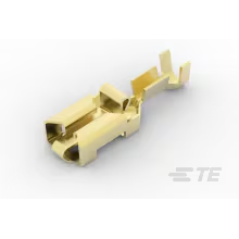 TE Connectivity-160773-1 Steckverbinderanschlüsse Quick Disconnect Terminal 15-20AWG Brass F 22.9mm Carton/Loose