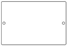 Molex-936040052 Accessoires de raccordement Connector Accessories Enclosure Metal Plate Straight Steel Zinc GWconnect® Carton