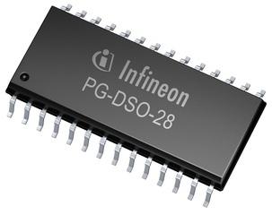 Infineon Technologies AG-TLE4208GXUMA2 Bewegungsmotorsteuerung Quad Half Bridge Motor Driver 28-Pin DSO T/R Automotive AEC-Q100