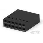 Conn Housing RCP 12 POS 2.54mm Crimp ST Cable Mount Black Package