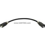 Cable Assembly Hybrid 15m 26AWG/16AWG (RJ-45/Wire to Board) to (RJ-45/Wire to Board) (8/4) to (8/4) POS M-M