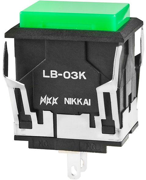 NKK Switches-LB01KW01-05-FJ Switch Indicators Switch Indicators 5VAC 115mA Incandescent Lamp Square Quick Connect/Solder Lug Panel Mount with Snap-In