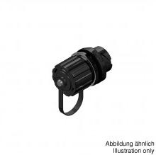 CONEC-17-300830 Conector de fibra óptica Conn IP67 LC Adapter Multimode Duplex RCP/RCP ST Panel Mount