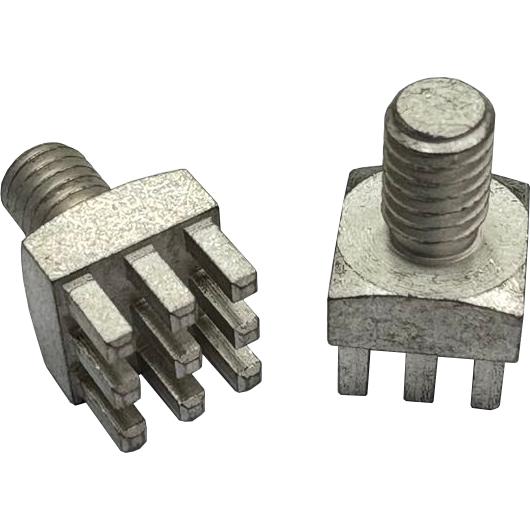 ADAM TECH-HCT-P-ET-M4-A Terminali connettore Power Tap Terminal Brass M 7mm Matte Tin Over Nickel