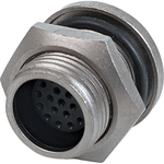 Conn Circular SKT 18 POS Solder ST Panel Mount 18 Terminal 1 Port Bulk