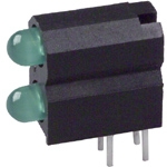 Dialight-5530322300 LED LED Low-Power Bi-Level Uni-Color Green 565nm 4-Pin Bulk