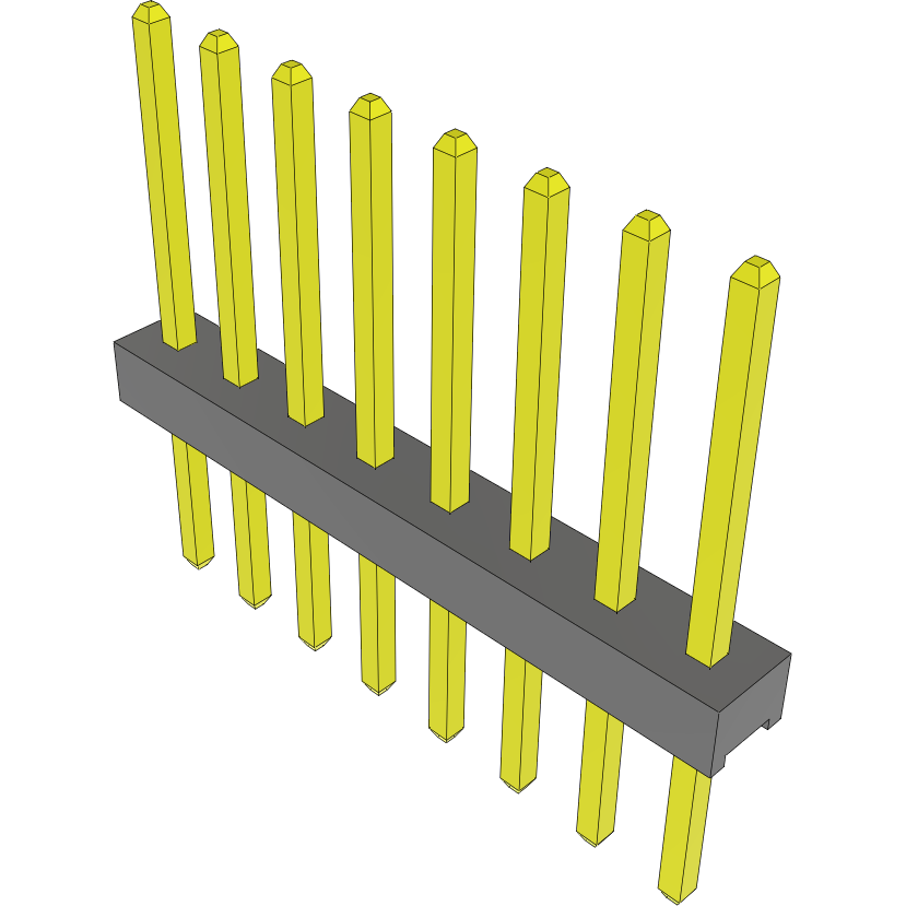 Samtec-MTMM-108-09-L-S-295 Steckverbinderleisten und Leiterplattenbuchsen Conn Unshrouded Header HDR 8 POS 2mm Solder ST Thru-Hole Bulk