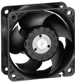ebm-papst-622M Gebläse und Lüfter DC Fan Axial Ball Bearing 12V 8V to 15V 17.7CFM 29dB 60 X 60 X 25.4mm Middle Speed