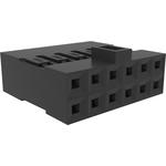 PV Housing, Wire to Board connectors, Mini Latch Housing, Double Row, Polarized, 12 Positions, 2.54 mm (0.100in) Pitch Pitch