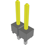 Conn Unshrouded Header HDR 2 POS 2.54mm Solder ST Top Entry Thru-Hole Bulk