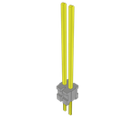 Conn Unshrouded Header HDR 2 POS 1.27mm Solder ST Top Entry Thru-Hole Bulk