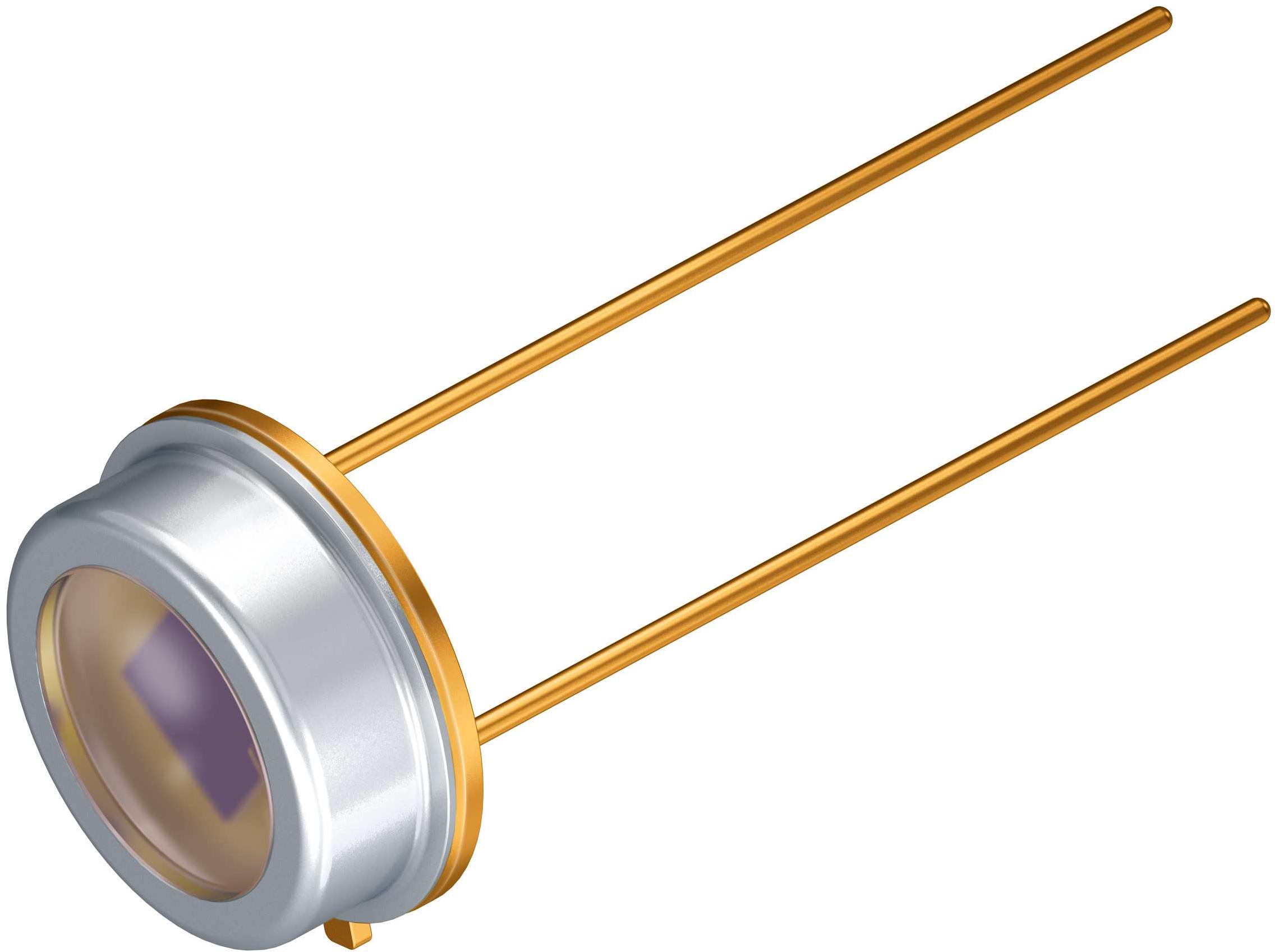 ams OSRAM-BPX61-Z Photodiodes Photodiode PIN Chip 850nm 0.62A/W Sensitivity 2-Pin TO-39