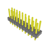 Conn Unshrouded Header HDR 20 POS 2.54mm Solder ST Top Entry Thru-Hole Bulk