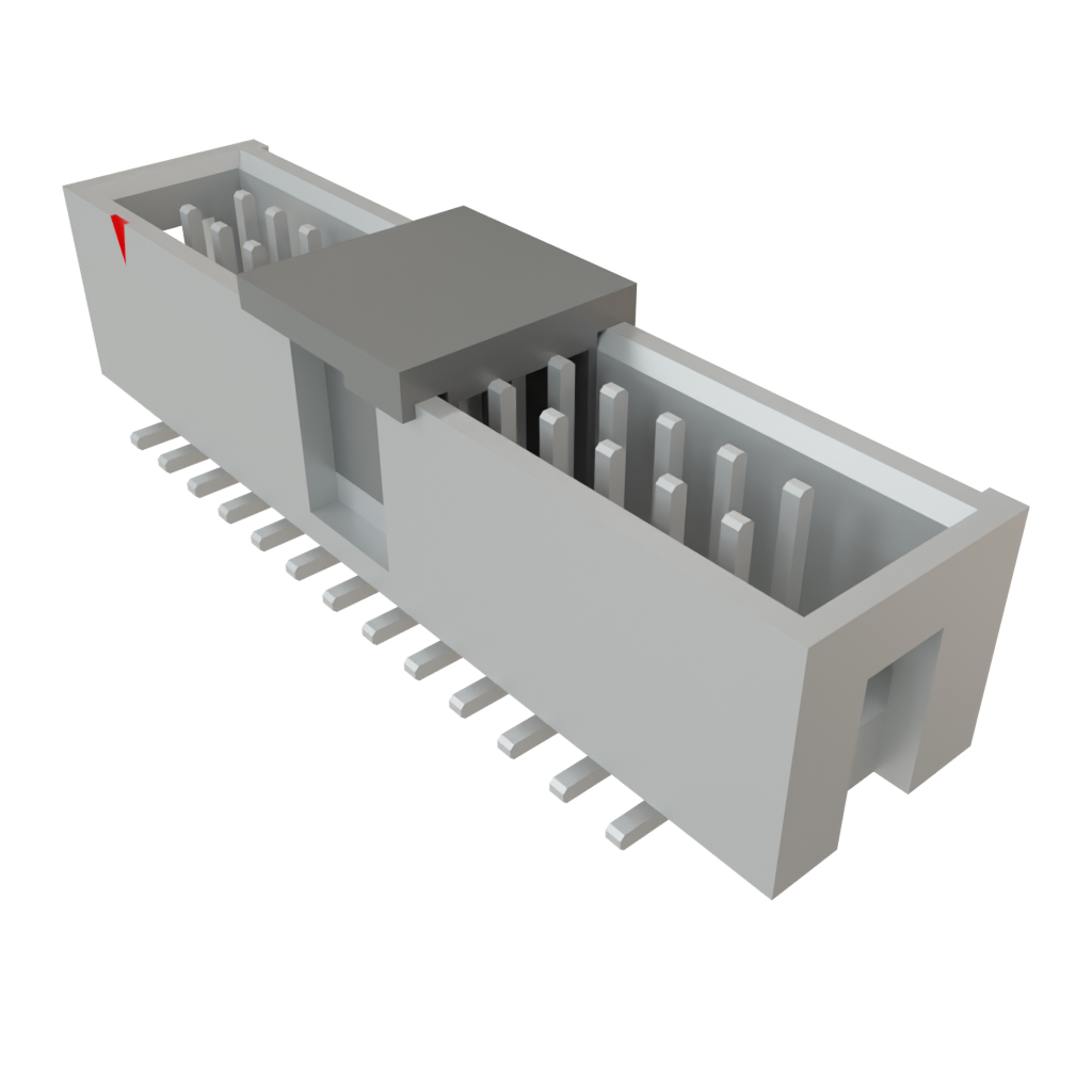 Samtec-HTST-113-01-T-DV-P-TR Connector Headers and PCB Receptacles Conn Shrouded Header (4 Sides) HDR 26 POS 2.54mm Solder ST Top Entry SMD T/R