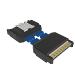 Cable Assembly Twinax 0.457m 34AWG Board to Board to Board to Board PL-PL AcceleRate® Bag