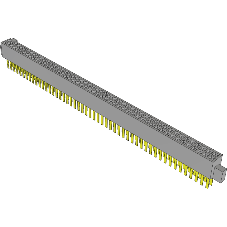 Samtec-SFC-150-T1-L-D Steckverbinderleisten und Leiterplattenbuchsen Conn Socket Strip SKT 100 POS 1.27mm Solder ST Top Entry Thru-Hole Tube