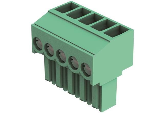 HARTING Technology Group-14310214402000 Connector Terminal Blocks Conn Terminal Block F 2 POS 3.5mm Screw RA Cable Mount 10A har-flexicon® Bulk