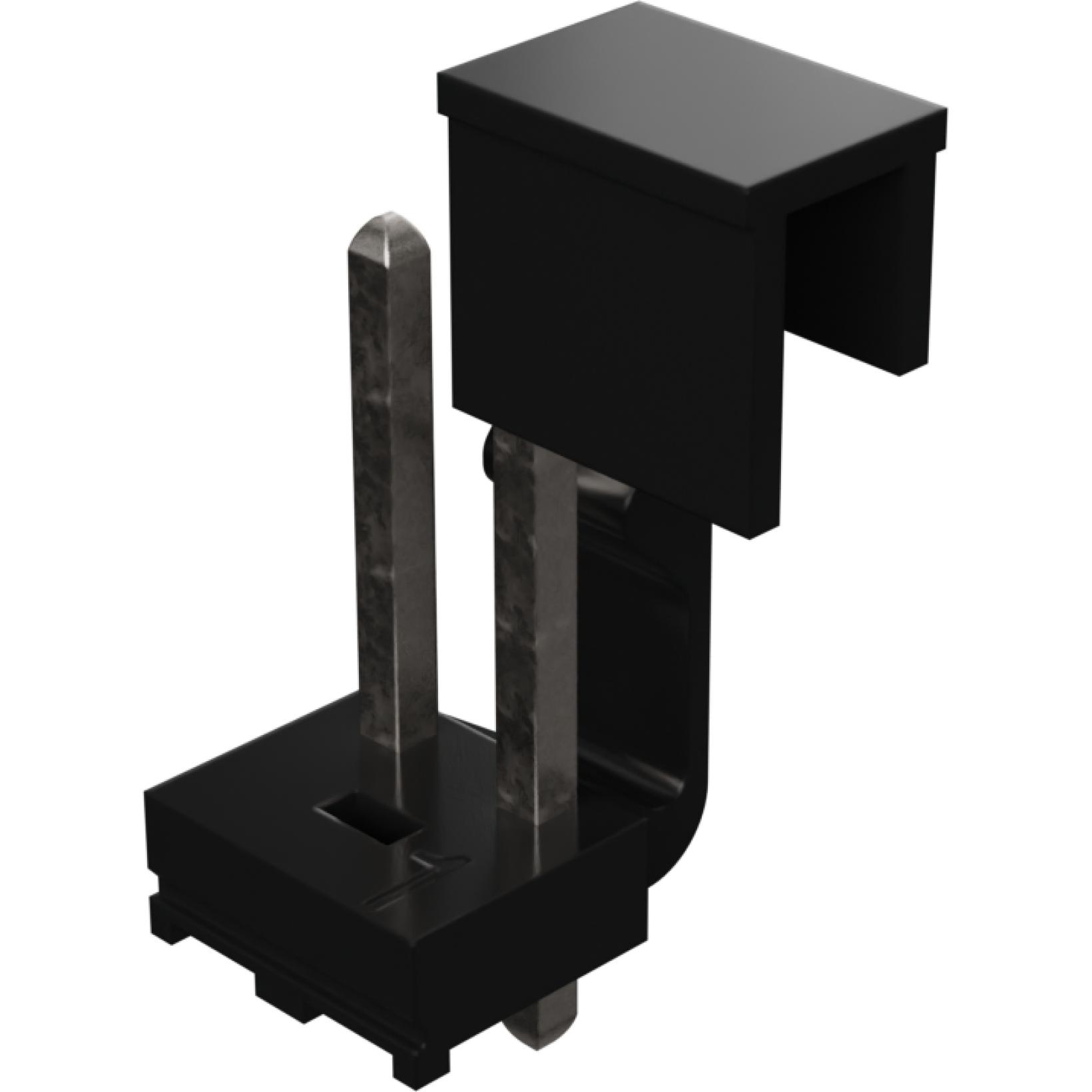 Molex-1718133002 Cabezales del conector y receptáculos PCB Conn Shrouded Header (1 Side) HDR 2 POS 3.96mm Solder ST Top Entry Thru-Hole T/R