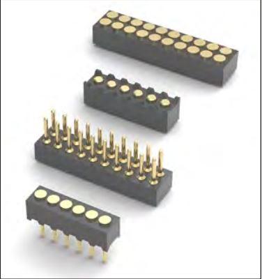 Mill-Max-856-10-020-10-051000 Cabezales del conector y receptáculos PCB Conn Spring Loaded Connector HDR 20 POS 1.27mm Solder ST Thru-Hole