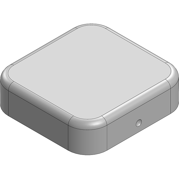 Masach Tech-MS128-10C null 13.2 x 12.7 x 3.5mm Two-piece Drawn-Seamless RF Shield/EMI Shield COVER (CRS)