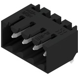 Weidmueller GmbH & Co. KG-1841650000 Connector Headers and PCB Receptacles Conn Shrouded Header (4 Sides) HDR 4 POS 3.5mm Solder RA Side Entry Thru-Hole Box