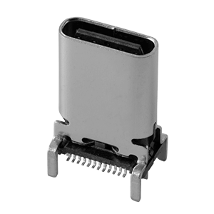 Same Sky (formerly CUI Devices)-UJ40-C-V-G-SMT-TR Connector USB Conn USB 4.0 Type C RCP 24 POS 0.5mm Solder ST SMD 24 Terminal 1 Port T/R