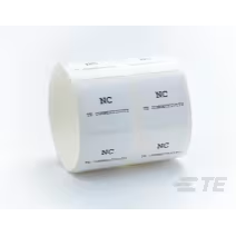 TE Connectivity-NC-254097-10-9 Beschriftungen Labels Thermal Transfer Printable Label Nylon Cloth White 25.4x9.7mm