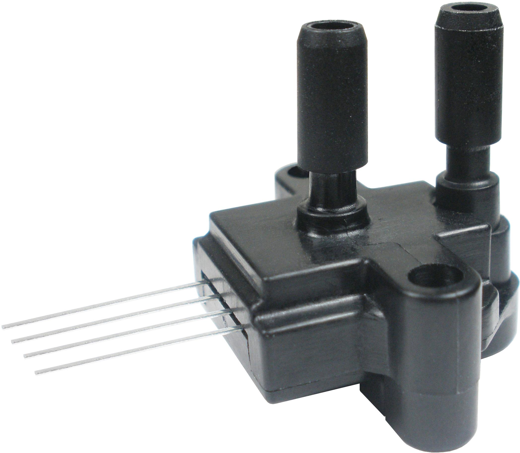 Honeywell-HSCSNBN005NDAA5 Sensor de presión de montaje en tablero Board Mount Pressure Sensor -5inH2O to 5inH2O Differential Medical 4-Pin SIP Module