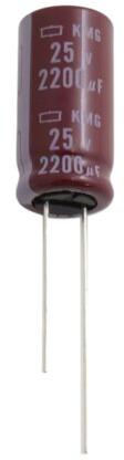 CHEMI-CON-EKMG500ELL471MJ20S Capacitor Aluminum Electrolytic Cap Aluminum Lytic 470uF 50V 20% (10 X 20mm) Radial 5mm 0.53A 1000h 105°C Bulk