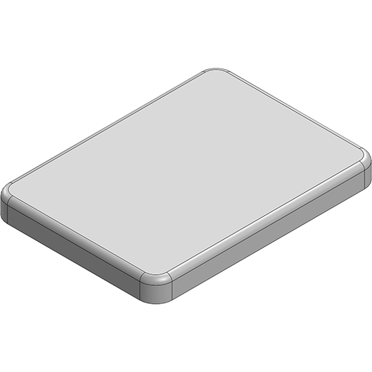 Masach Tech-MS209-20S null 20.9 x 15.3 x 2mm One-piece Drawn-Seamless RF Shield/EMI Shield (CRS)