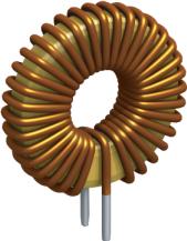 FASTRON GmbH-TLC/0.1A-101M-00 Induktor verbleit Line Choke Toroid 100uH 20% 1KHz Iron 0.1A 0.94Ohm DCR RDL Automotive AEC-Q200 Loose