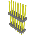 Conn Board Stacker HDR 14 POS 2.54mm Solder ST Top Entry Thru-Hole Bulk