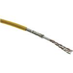 CAT5 Cable 8Conductors 26AWG 6.9mm 125V Yellow 20m