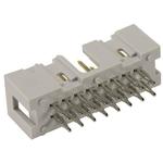 Conn Shrouded Header HDR 40 POS 2.54mm Press Fit ST Thru-Hole Standard