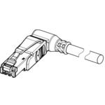 Cable Assembly Round Copper Cable 5m 22AWG RJ-45 8 POS M Crimp