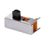 Switch Slide ON ON ON ON DP4T Raised Slide 0.3A 50VDC 10000Cycles PC Pins Thru-Hole